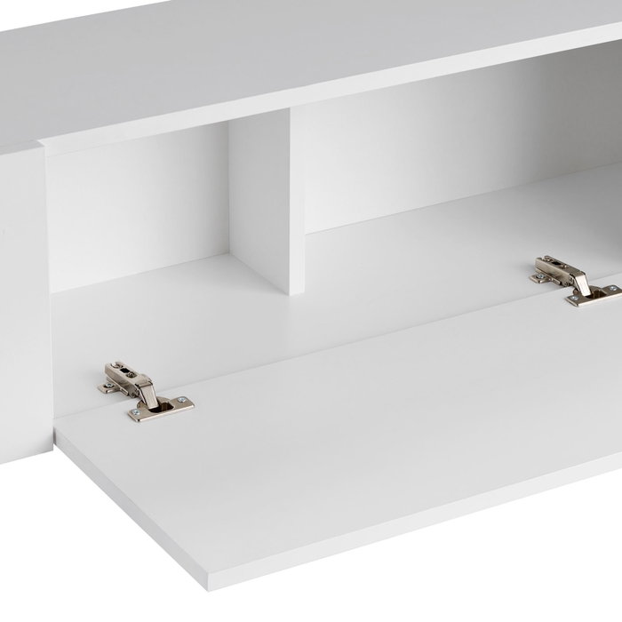 Nordure Nexus Mueble para TV Blanco y Dorado
